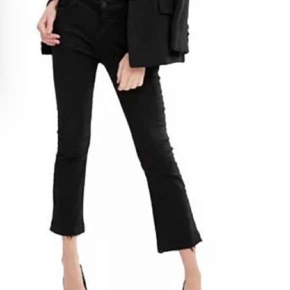 MOTHER INSIDER STEP FRAY BLACK JEAN - Picture 8 of 10